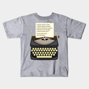 A Story About Love Kids T-Shirt